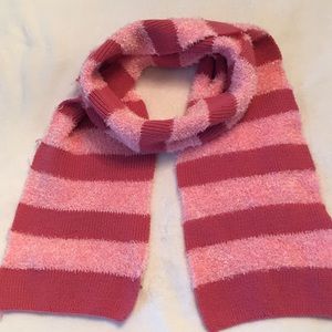 Talbots striped knit scarf
